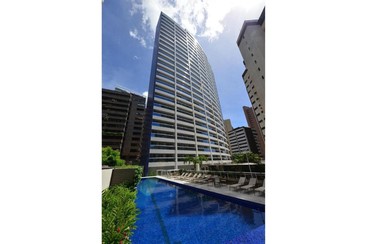 Апартаменти Flat No Mais Novo Edificio Conceito Com Linda Vista Mar !!! Форталеза Екстер'єр фото