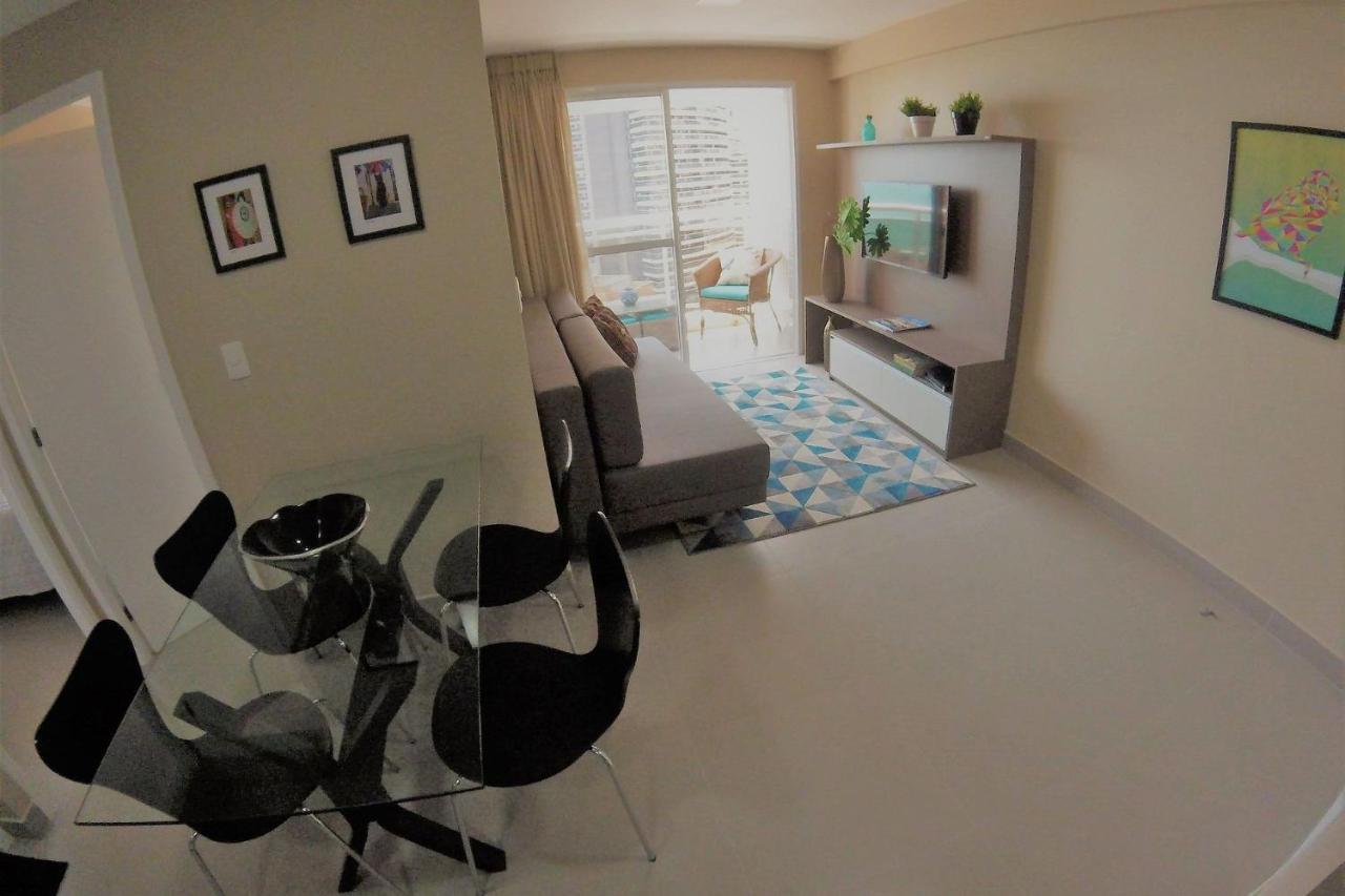 Апартаменти Flat No Mais Novo Edificio Conceito Com Linda Vista Mar !!! Форталеза Екстер'єр фото