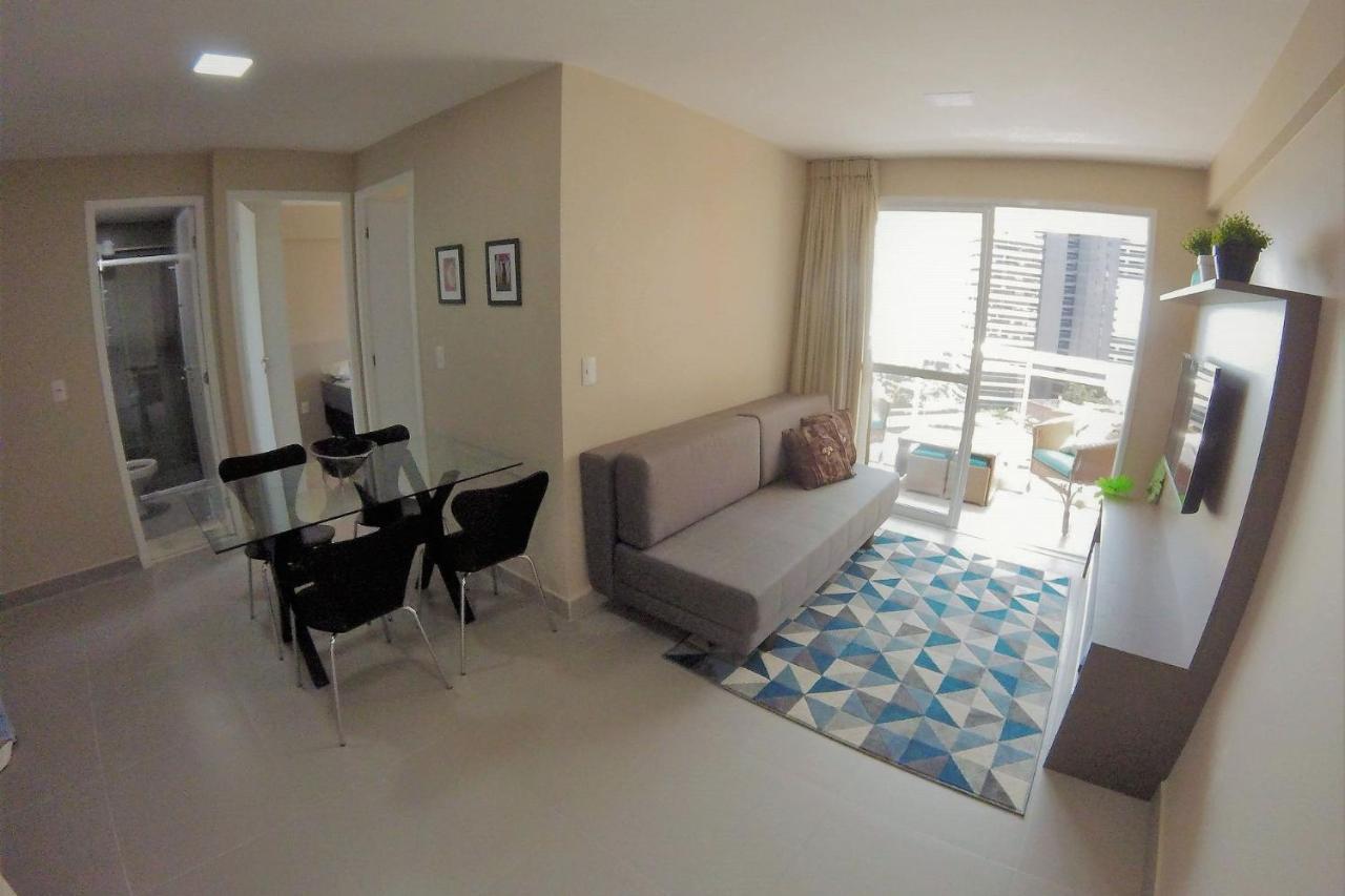 Апартаменти Flat No Mais Novo Edificio Conceito Com Linda Vista Mar !!! Форталеза Екстер'єр фото