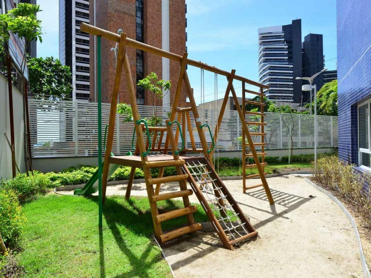 Апартаменти Flat No Mais Novo Edificio Conceito Com Linda Vista Mar !!! Форталеза Екстер'єр фото
